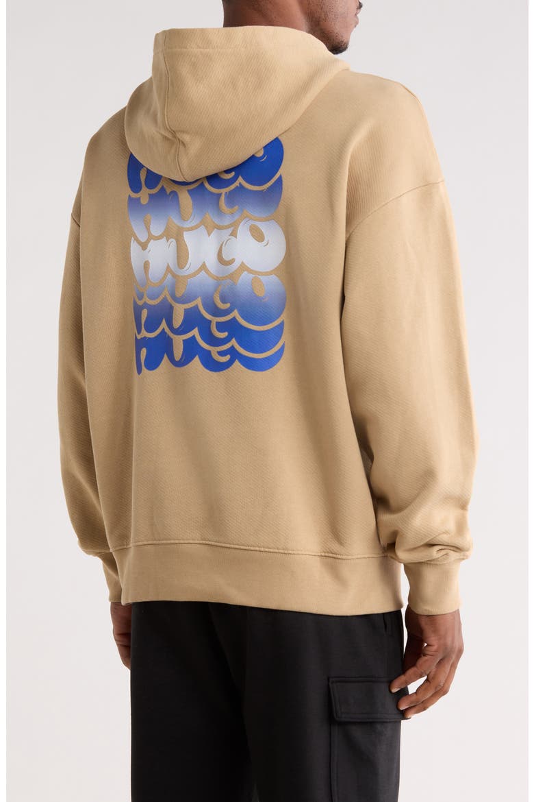 Nifty Graphic Hoodie, Alternate, color, MEDIUM BEIGE