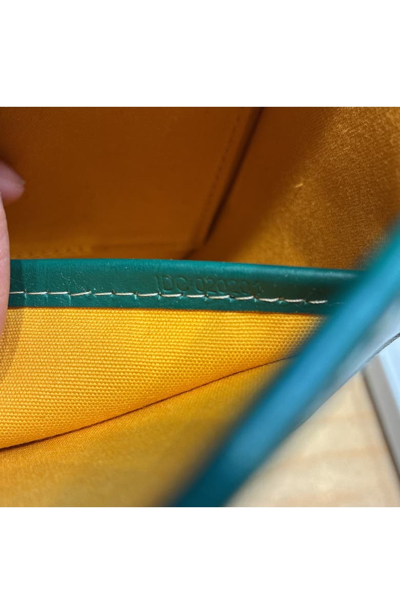 Pre-Owned Goyard Belvedere II Messenger Bag Coated Canvas PM, Alternate, color, Green