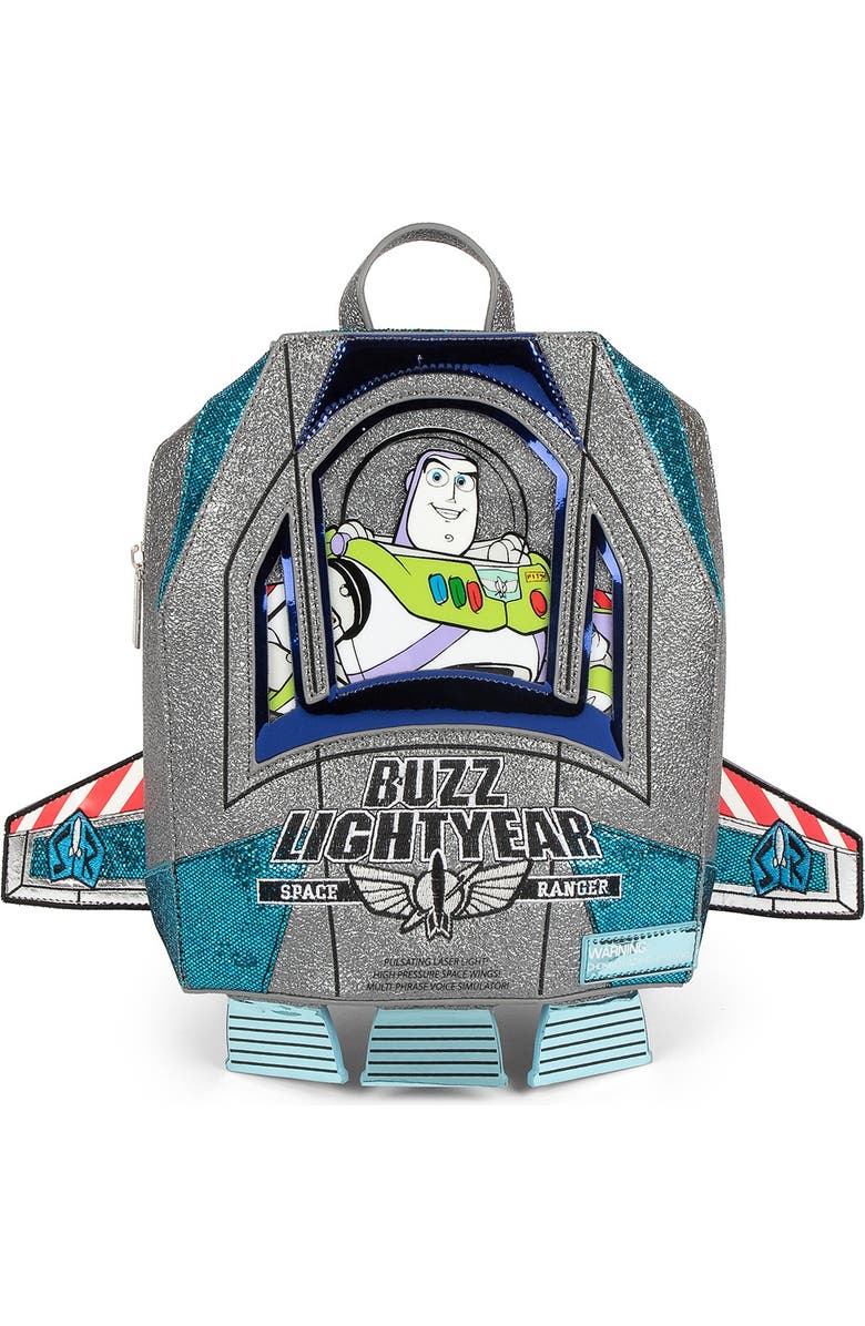 Danielle Nicole Disney Pixar Buzz Lightyear Backpack, Main, color,