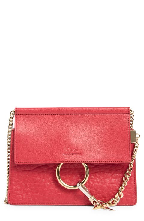 Mini Faye Leather Shoulder Bag