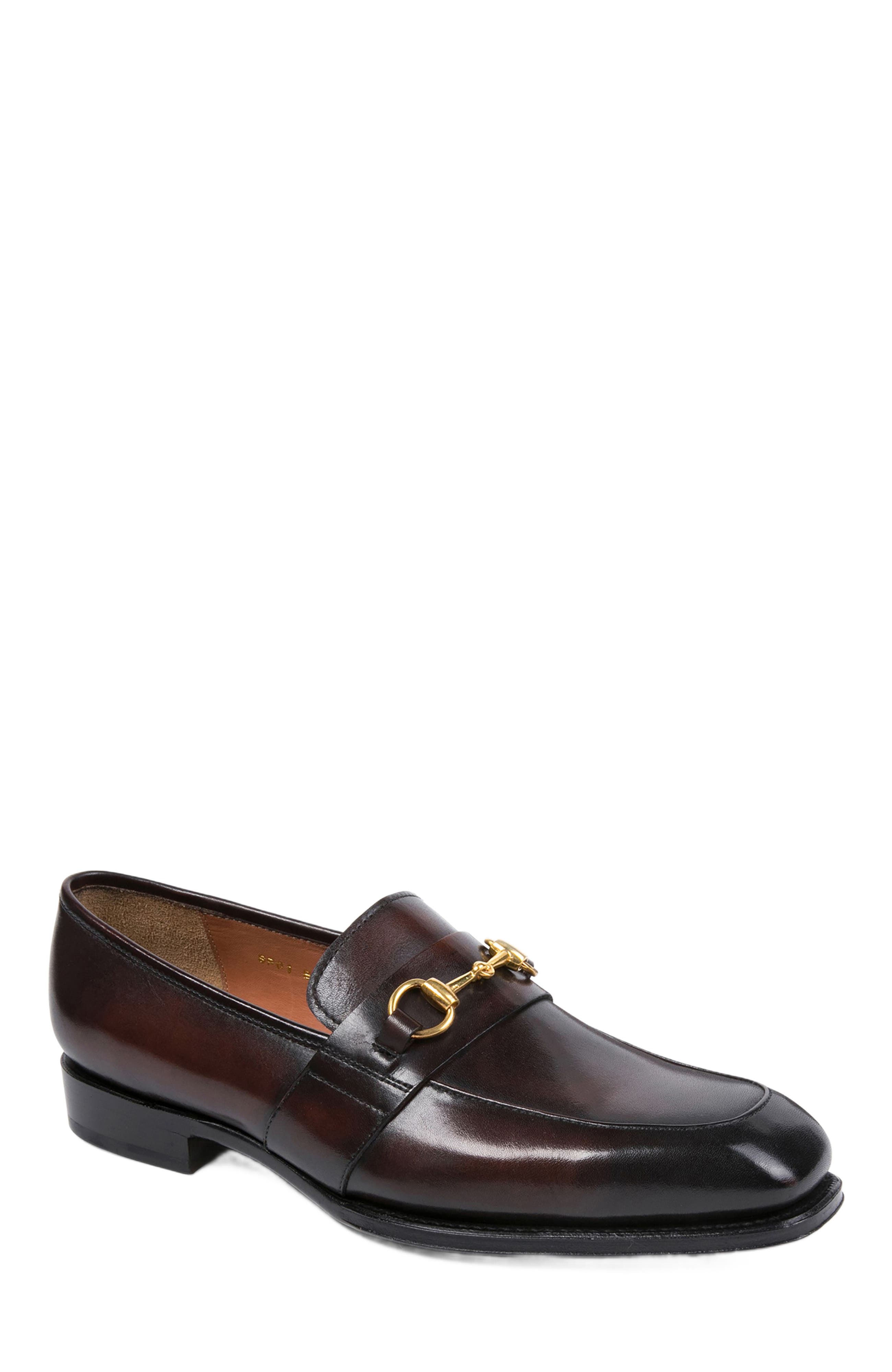 gucci mens loafers brown