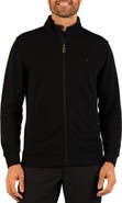 TailorByrd French Rib Full Zip Sweater