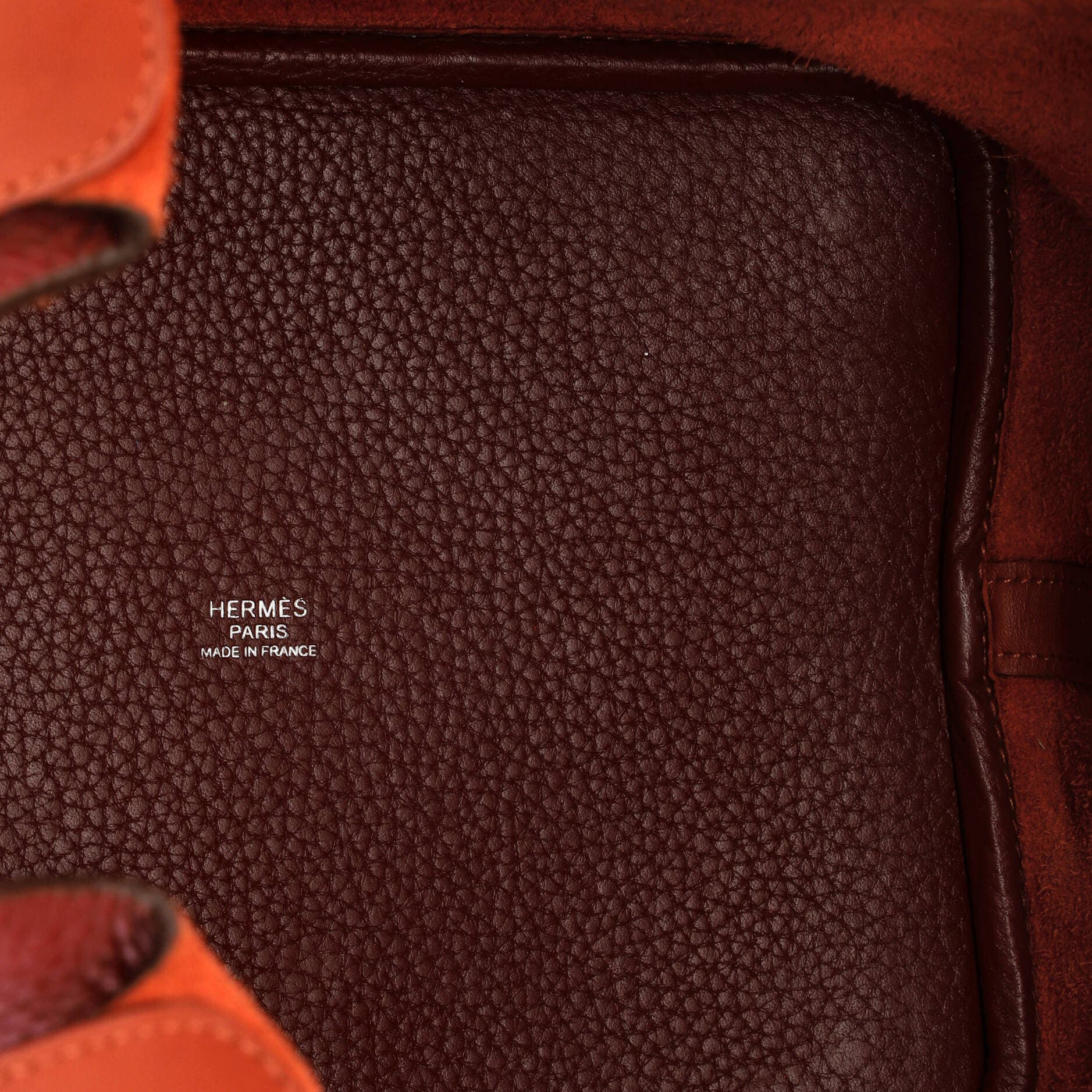 Pre-Owned Hermes Picotin Lock Bag Bicolor Clemence MM, Alternate, color, Rouge H