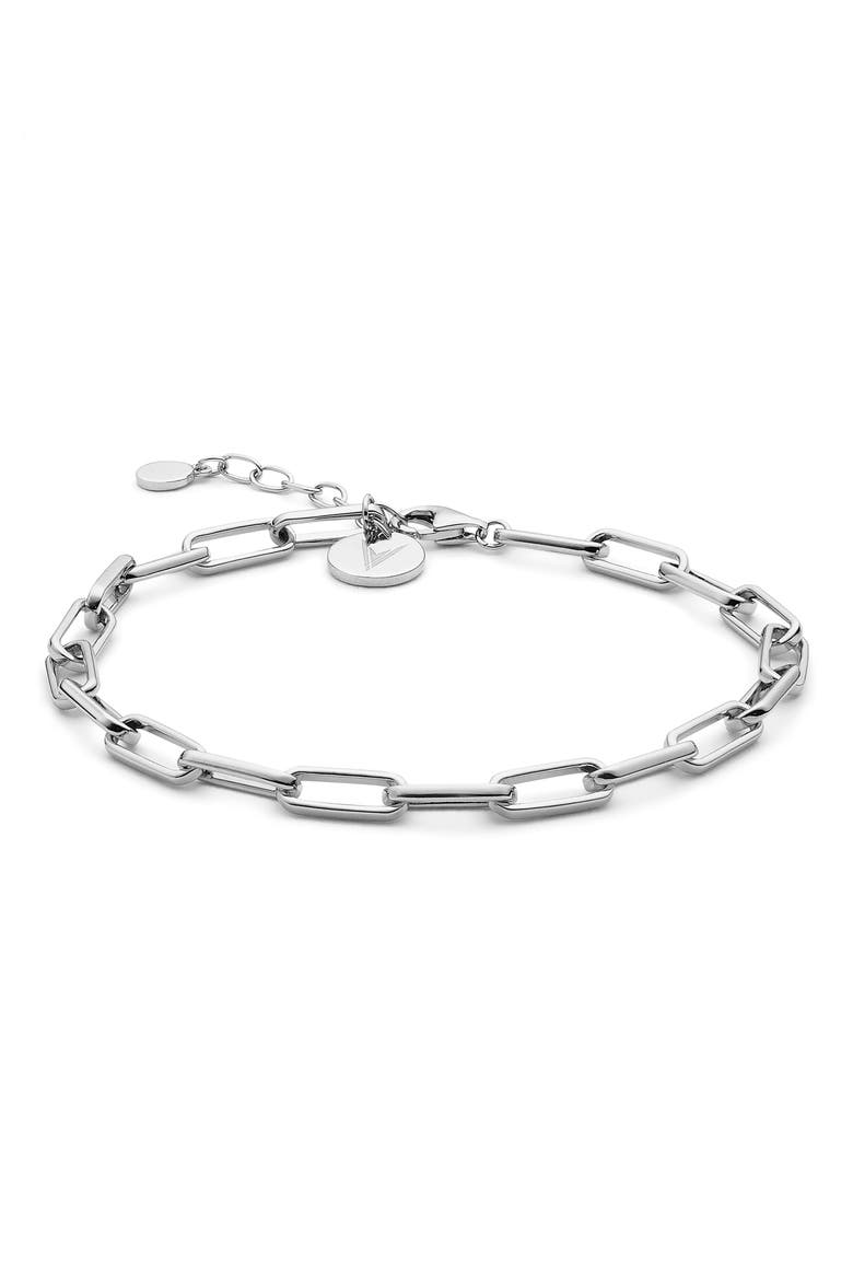 The Chain Link Bracelet, Main, color, SILVER