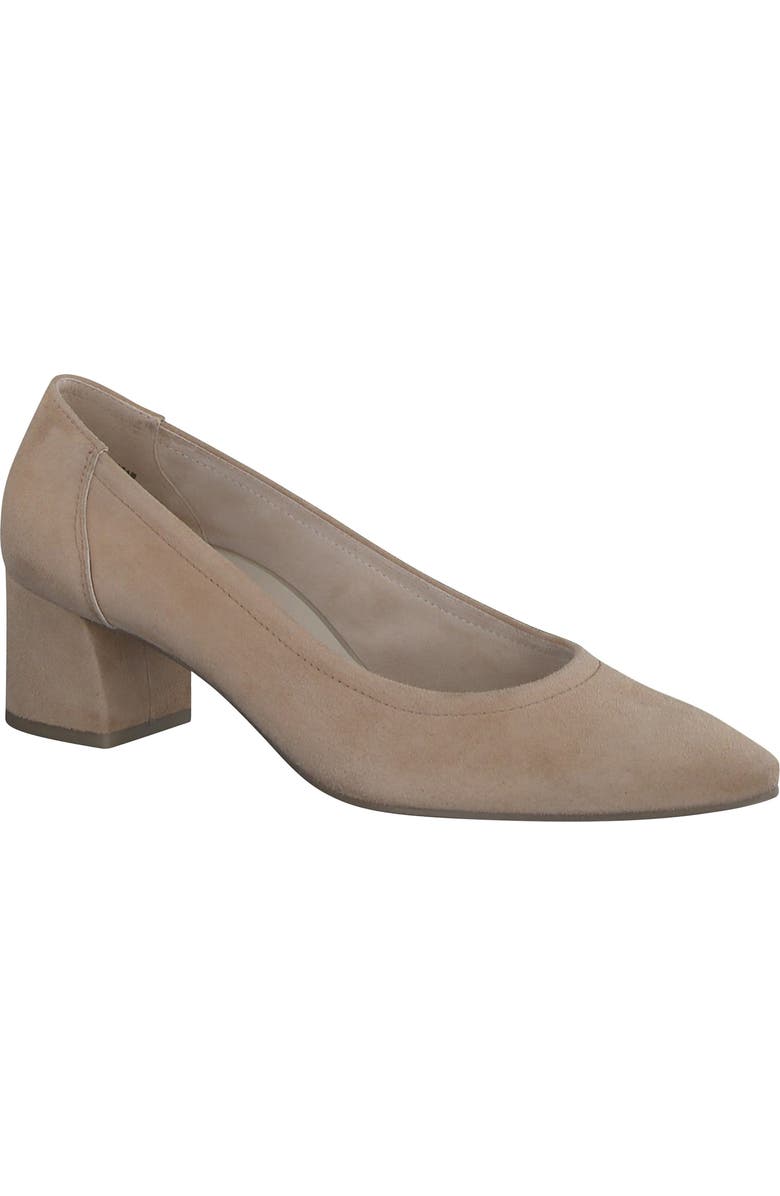 Paul Green Yvette Pointed Toe Pump, Main, color, Dakar Suede