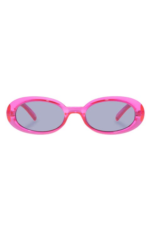 Work It 53mm Oval Sunglasses