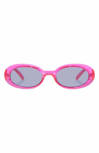 Le Specs Work It 53mm Oval Sunglasses