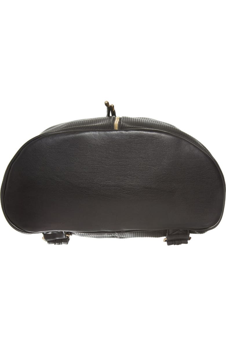 Deux Lux 'Downtown' Perforated Faux Leather Backpack, Alternate, color,