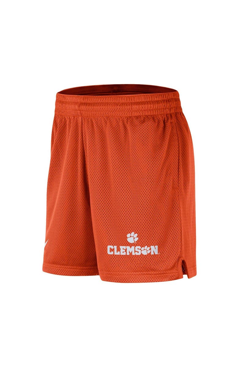Nike Men's Nike Orange Clemson Tigers Mesh Performance Shorts, Alternate, color, 