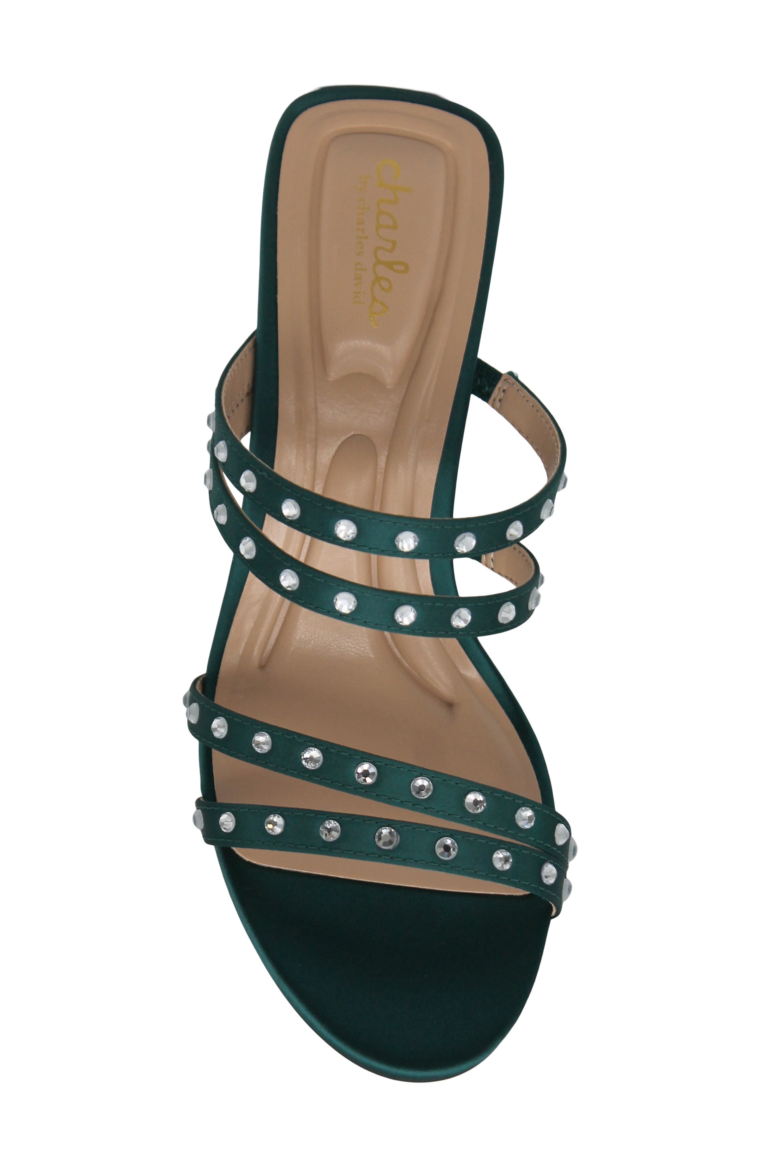 Charles by Charles David Kacia Slide Sandal, Alternate, color, Jade