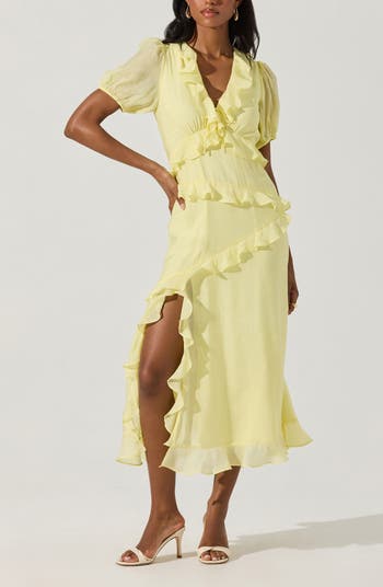 Ruffle Midi Dress