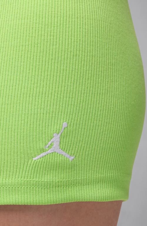 Jordan Brooklyn Essentials Bike Shorts In Green