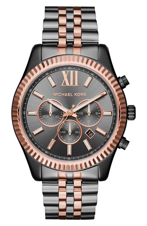 Michael Kors 'Lexington' Chronograph Bracelet Watch, 44mm