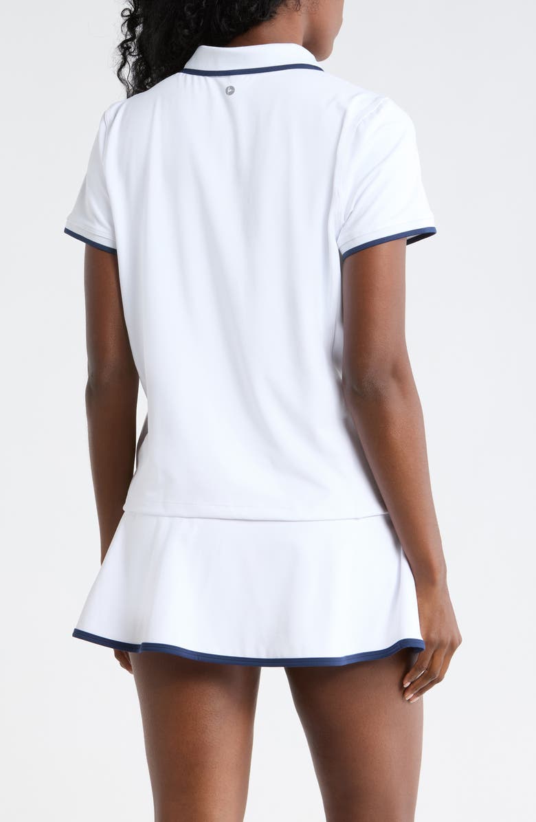 90 DEGREE BY REFLEX Wonderlink Recharge Polo, Alternate, color, White