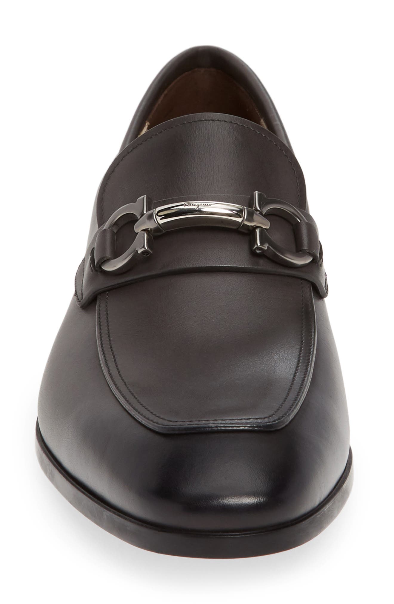 FERRAGAMO Salvatore Ferragamo Benford Rounded Bit Loafer, Alternate, color, 