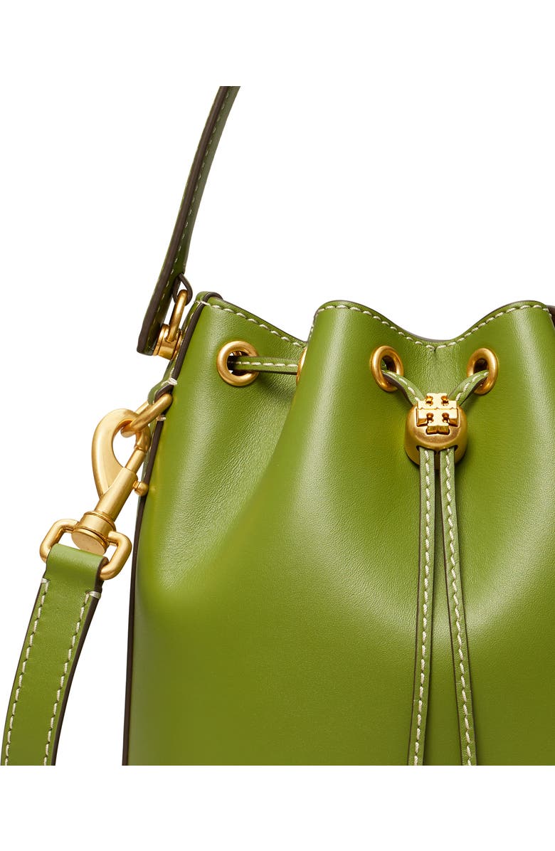 Tory Burch Leather Bucket Bag, Alternate, color,