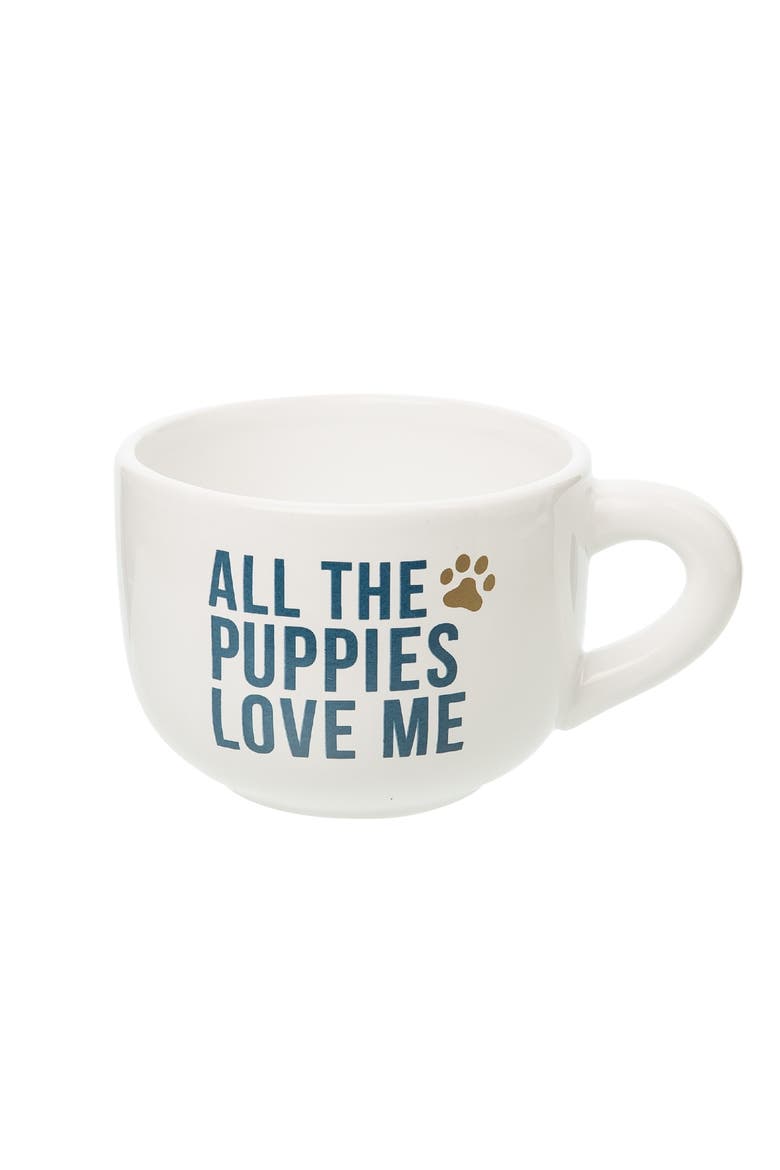 Puppies Love Me Cappuccino, Main, color, White