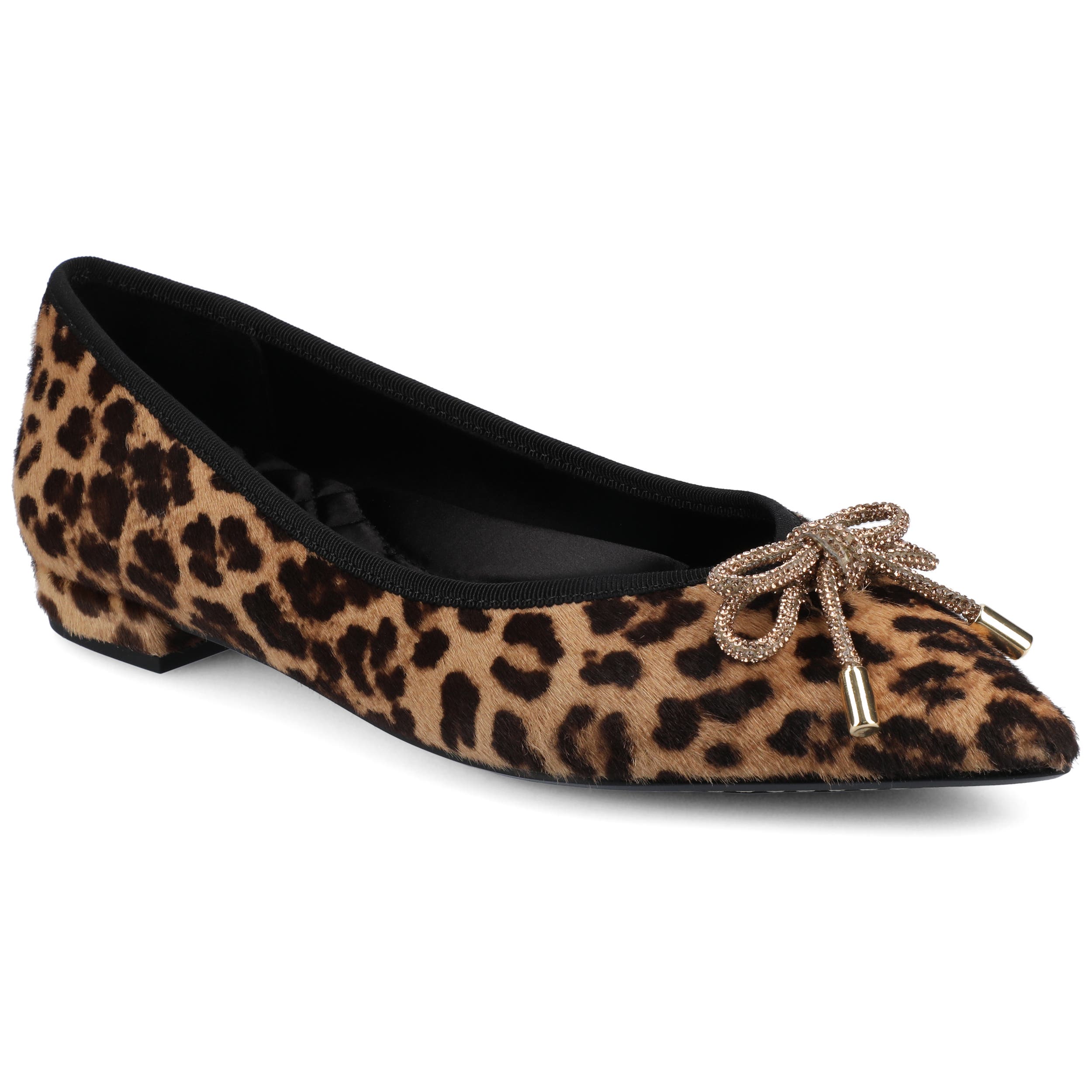 Birdies The Goldfinch 15 Calf Hair, Main, color, Leopardprint Haircalf