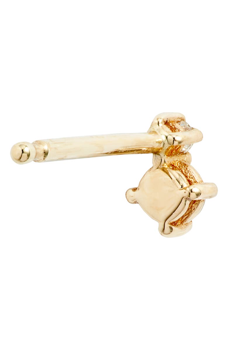 Jennie Kwon Designs Diamond Duo Stud Earring, Alternate, color,
