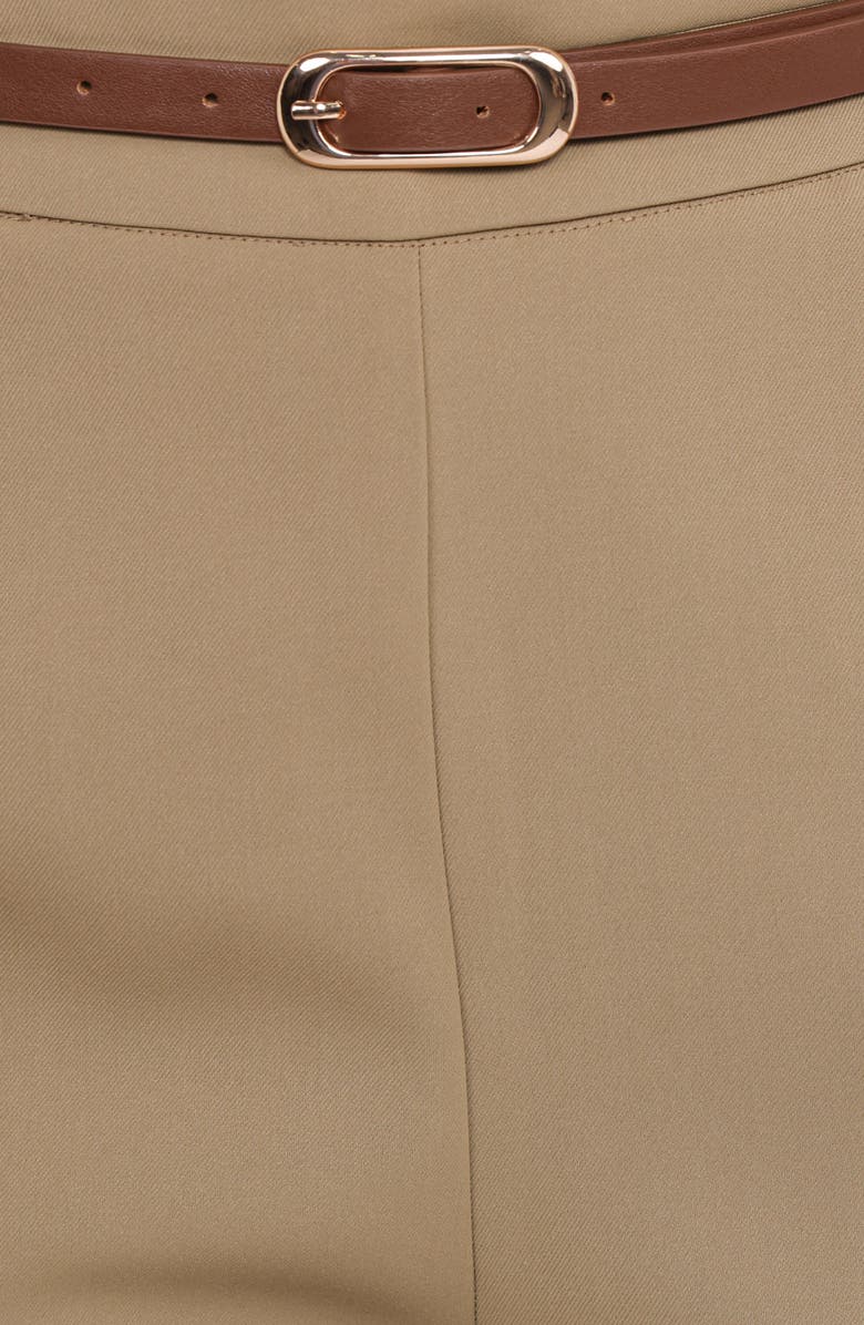 Petal & Pup Ceres Belted Wide Leg Pants, Alternate, color, Olive