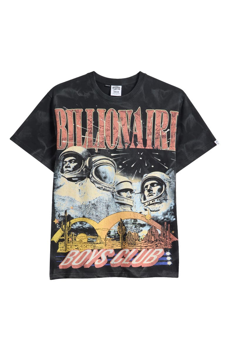 Billionaire Boys Club Rushmore Cotton Graphic T-Shirt, Alternate, color, Black