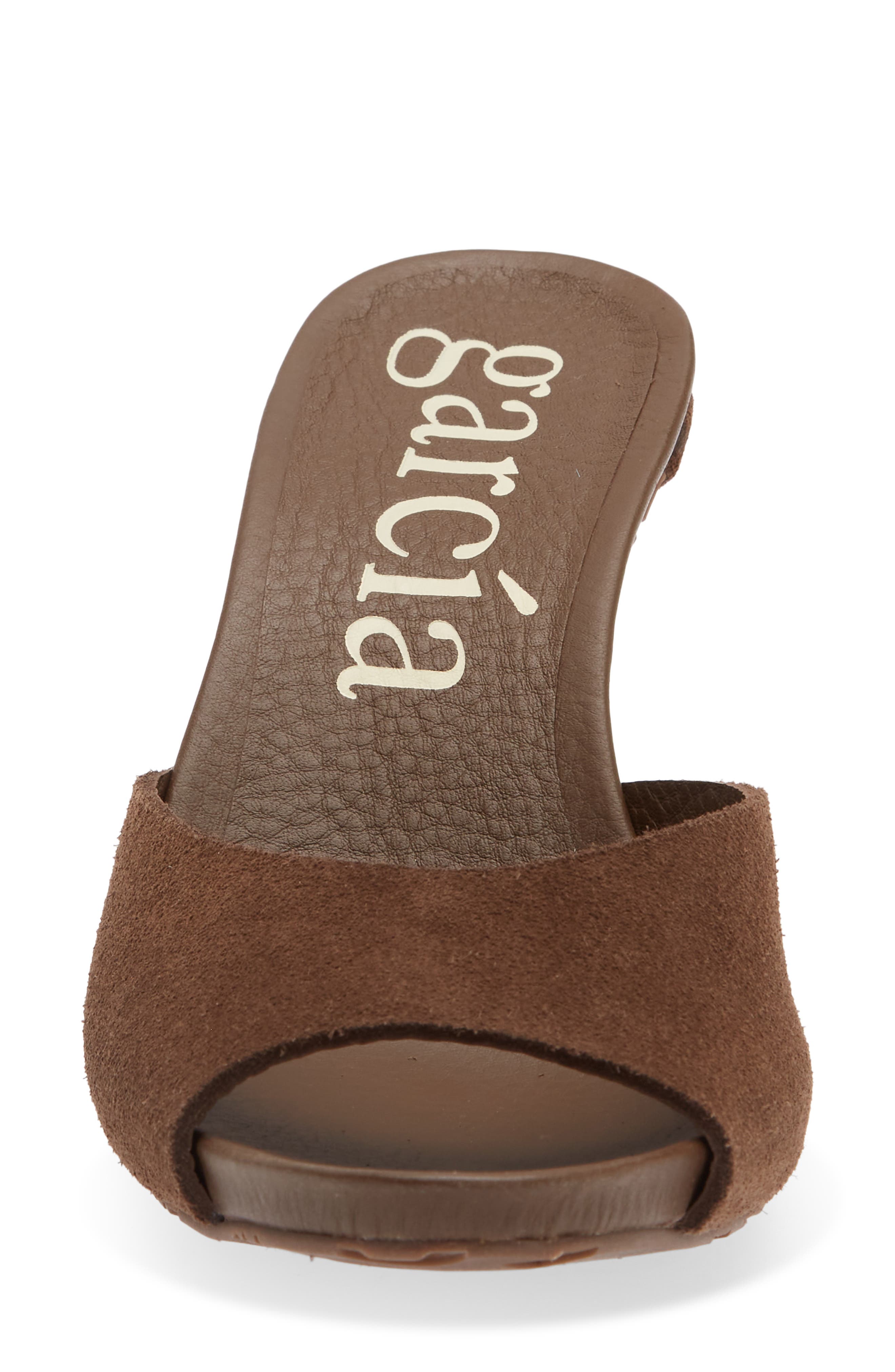 Pedro Garcia Welch Slide Sandal, Alternate, color, Chocolat Castoro