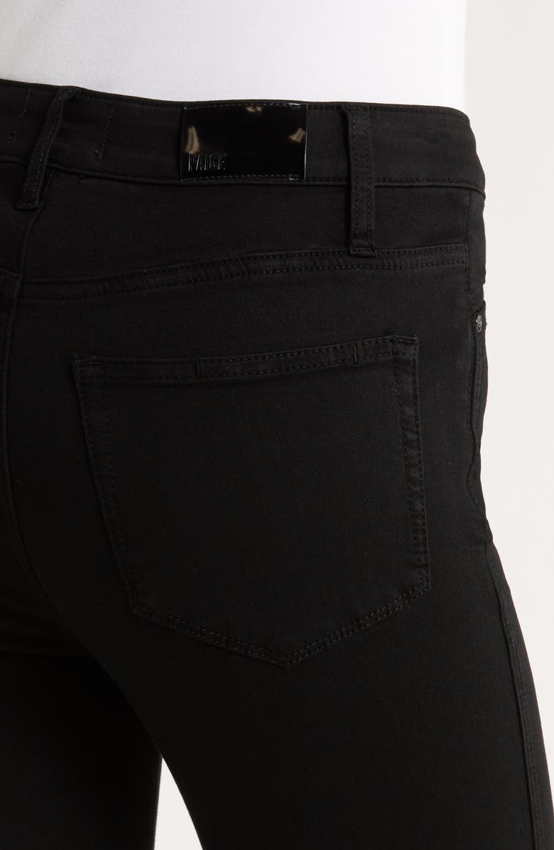 PAIGE Laurel Canyon High Waist Bootcut Jeans, Alternate, color, Black Shadow
