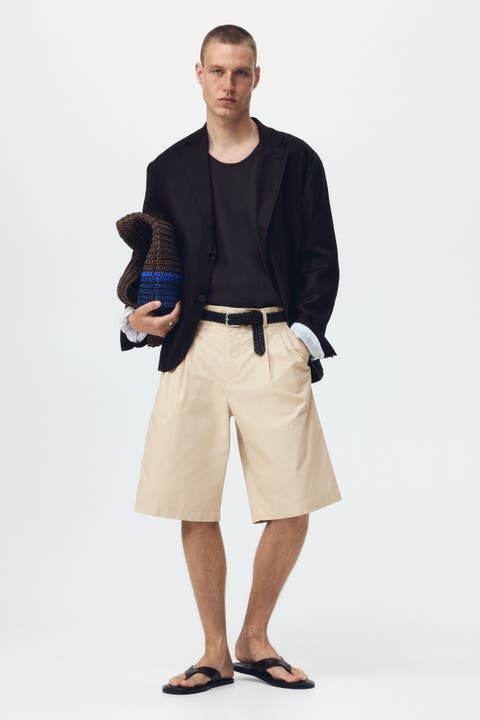Loose Fit Bermuda Shorts