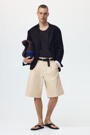 H&M Loose Fit Bermuda Shorts