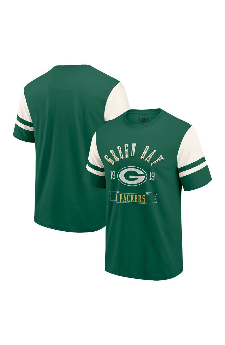 Darius Rucker Collection by Fanatics Men's Darius Rucker Collection by Fanatics  Green Green Bay Packers Football T-Shirt, Main, color, Green
