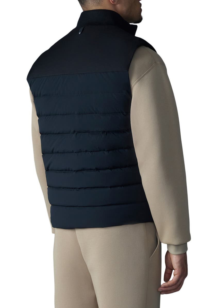 Mackage Brody Quilted Vest, Alternate, color, Black