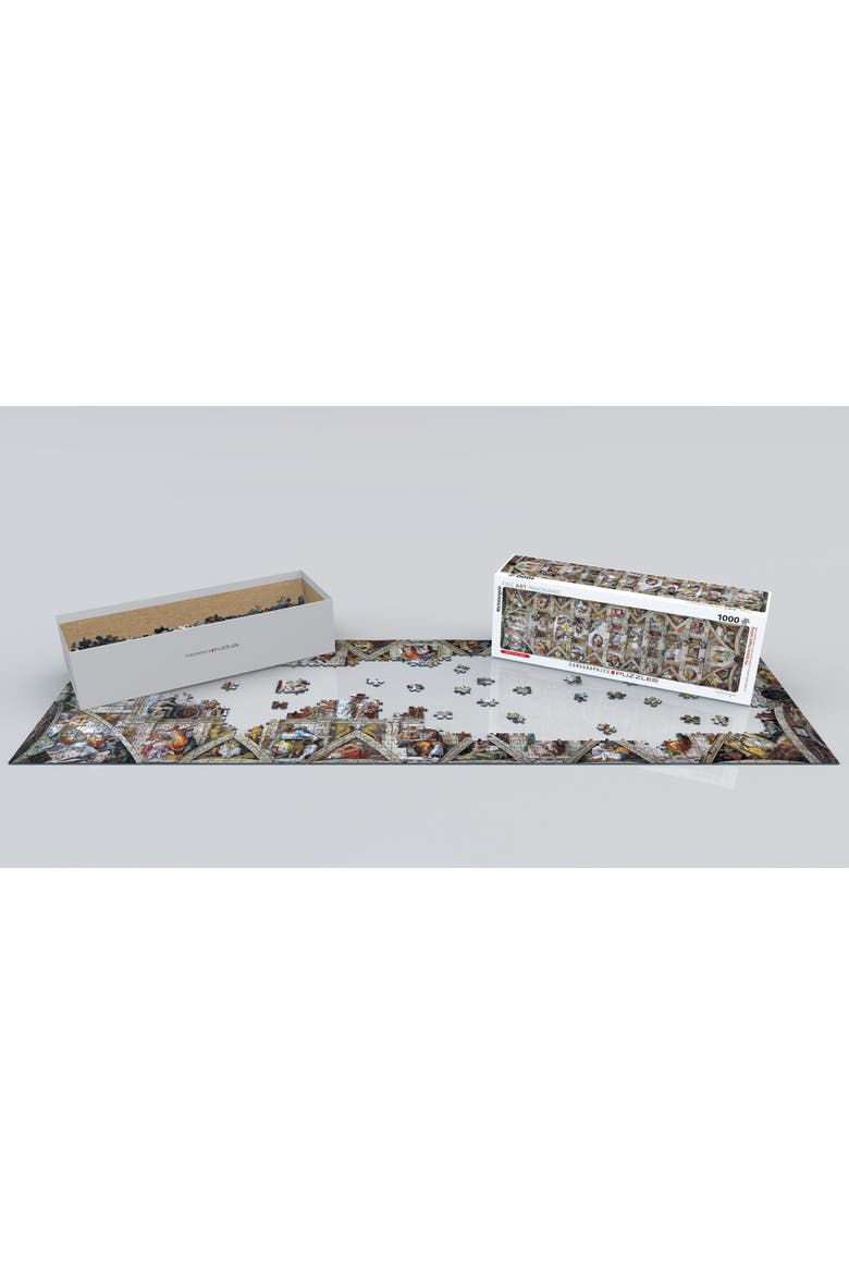 The Sistine Chapel Puzzle, 1000 Pieces, Alternate, color, Multicolored
