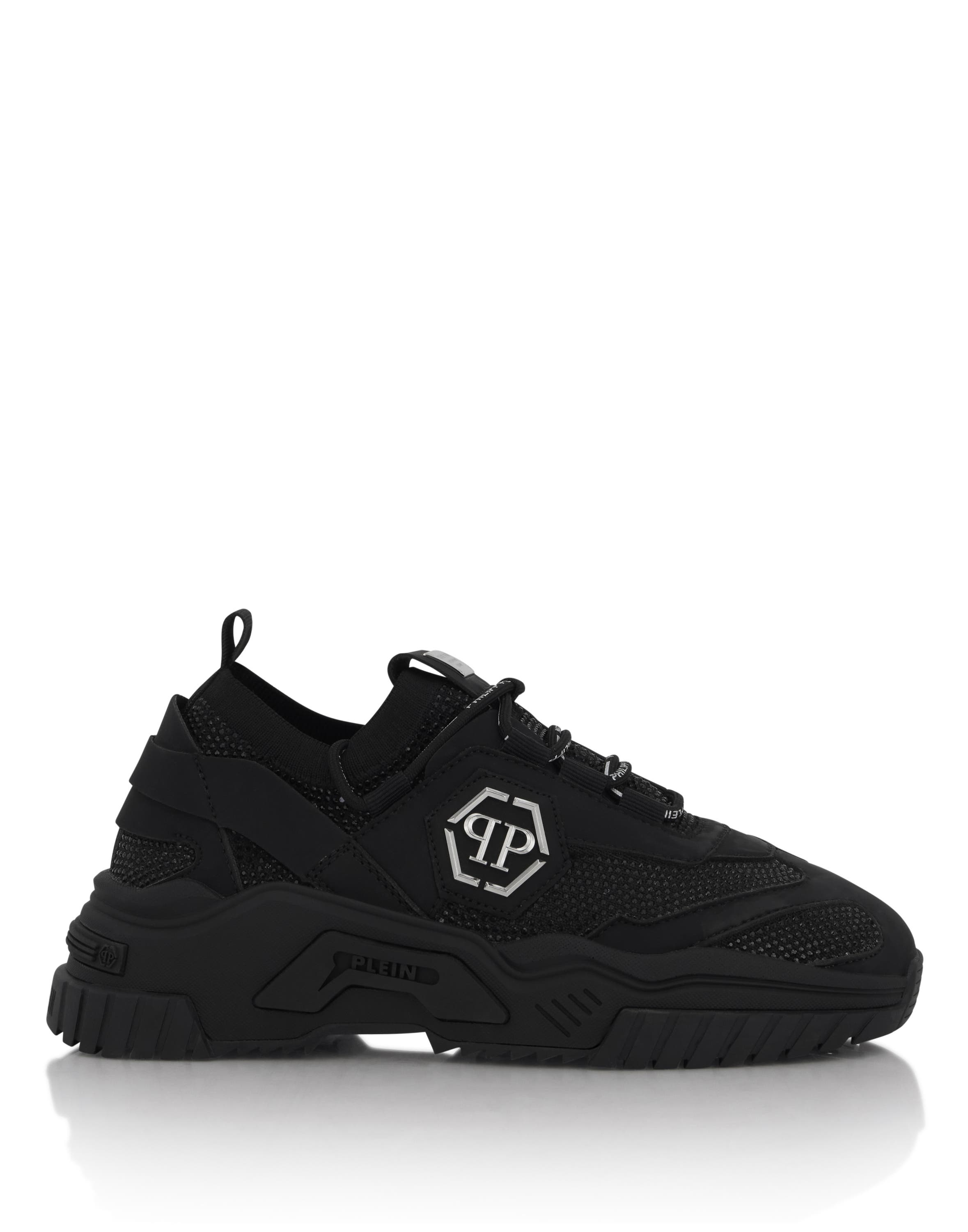 Low-Top Sneakers Predator Strass Unisex, Alternate, color, black/black