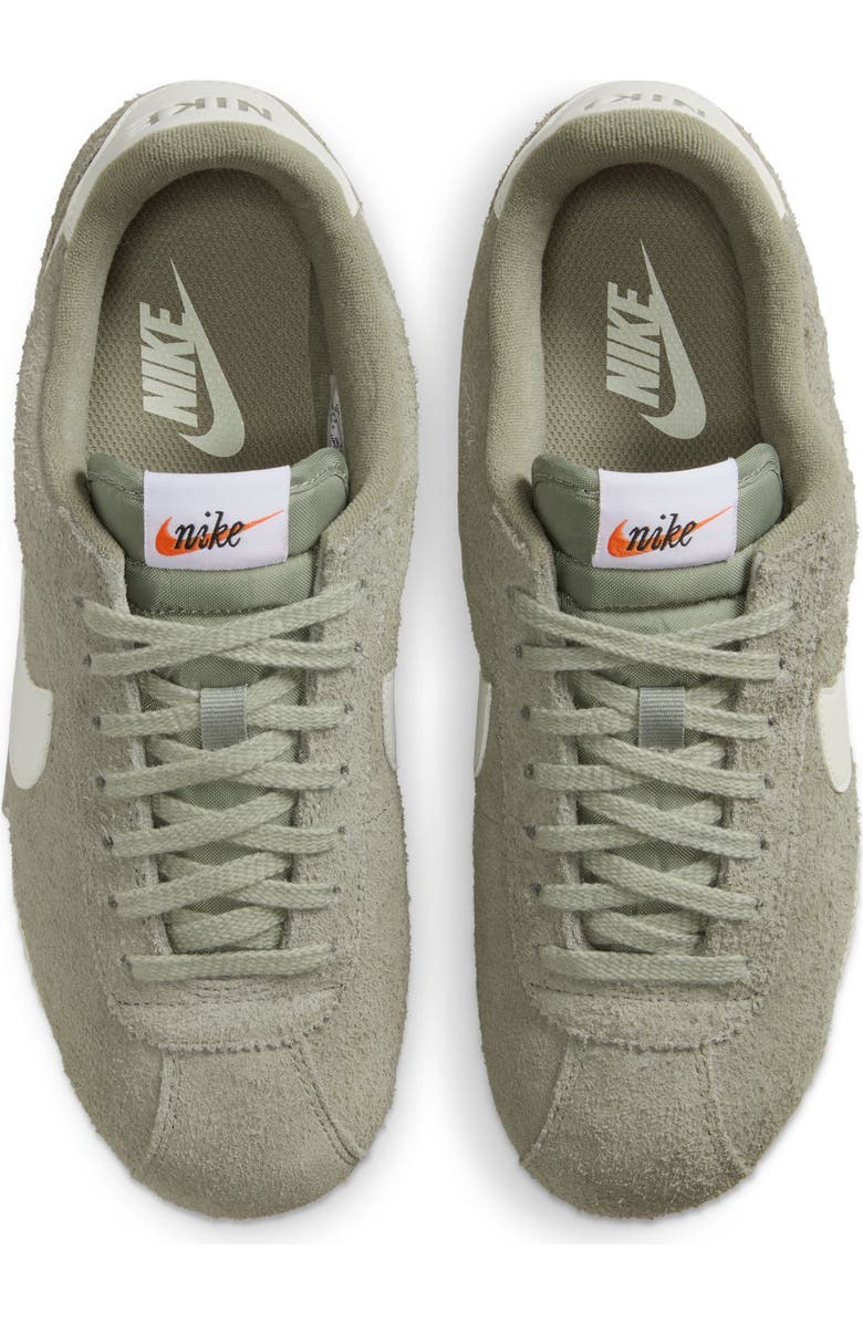 Nike Cortez Vintage Sneaker, Alternate, color, Light Army/ Sail