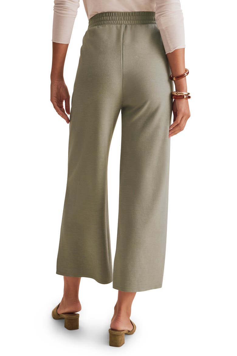 Winslow Crop Wide Leg Sweatpants, Alternate, color, EUCALYPTUS