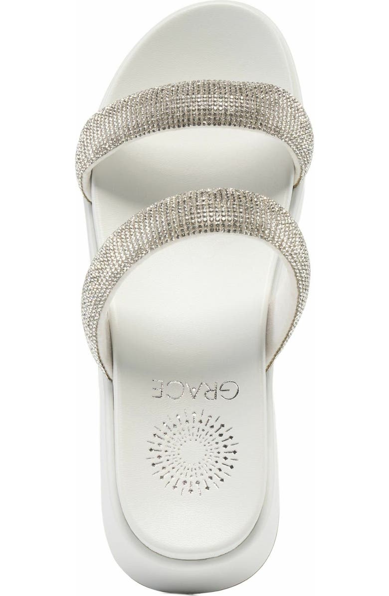 Grace Footwear Boca Sandal, Alternate, color, Silver