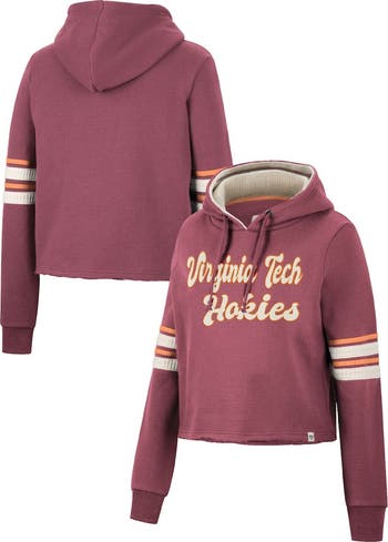 Sweat à Col Guêtre Femme Colosseum Virginia Tech – XL, Neuf Avec étiquette, Marron