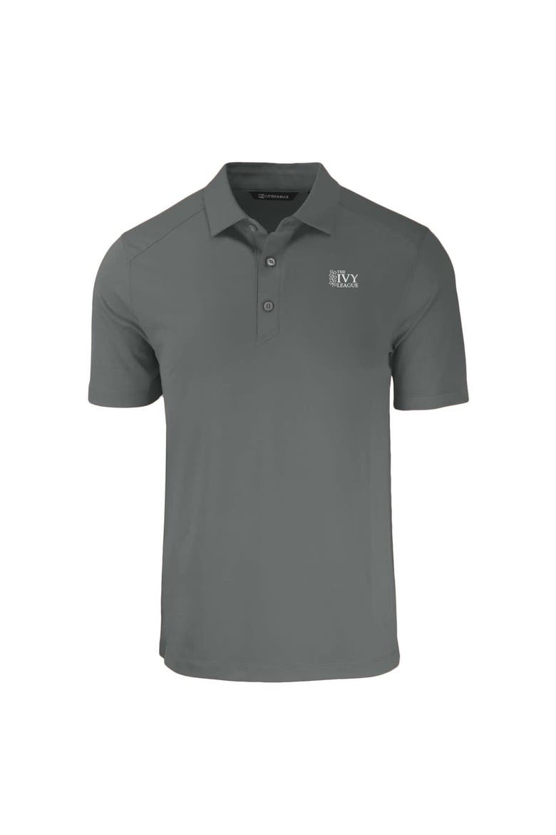 Men's Cutter & Buck Gray Ivy League Big & Tall Forge Eco Stretch Recycled Polo, Alternate, color, Gray