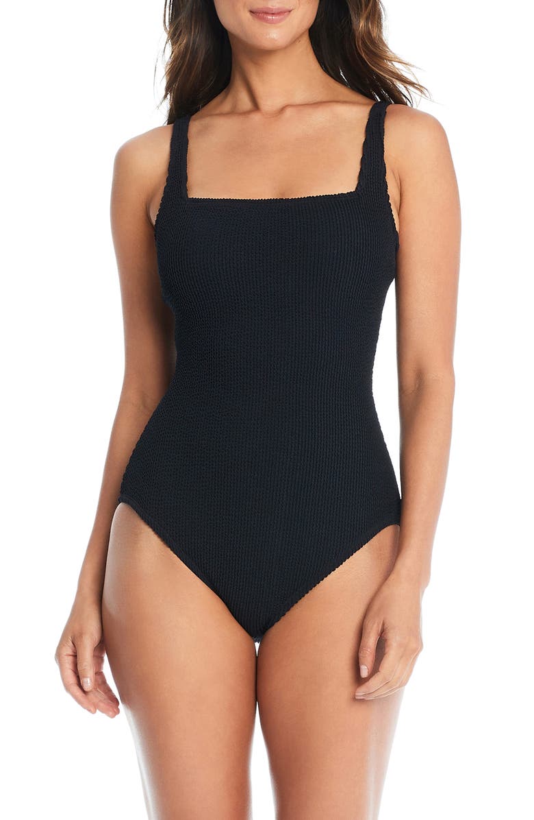 BLEU by Rod Beattie Floating Underwire One-Piece Swimsuit, Main, color, 