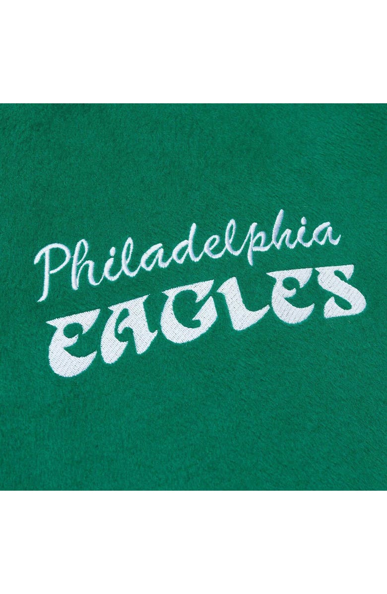Mitchell & Ness Unisex Mitchell & Ness Kelly Green Philadelphia Eagles Varsity Team Full-Snap Jacket, Alternate, color, Kelly Green