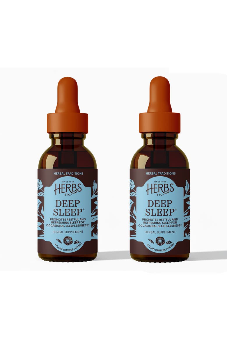 Herbs Etc. Deep Sleep Herbal Liquid Sleep Aid, 4 oz, Main, color, 