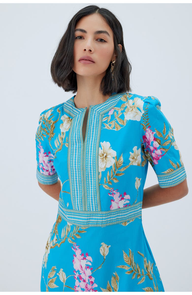 RAISHMA Darcie Blue Dress, Alternate, color, Blue