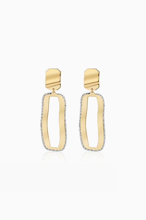 Oradina 14k Gold Bellissima Drop Earrings