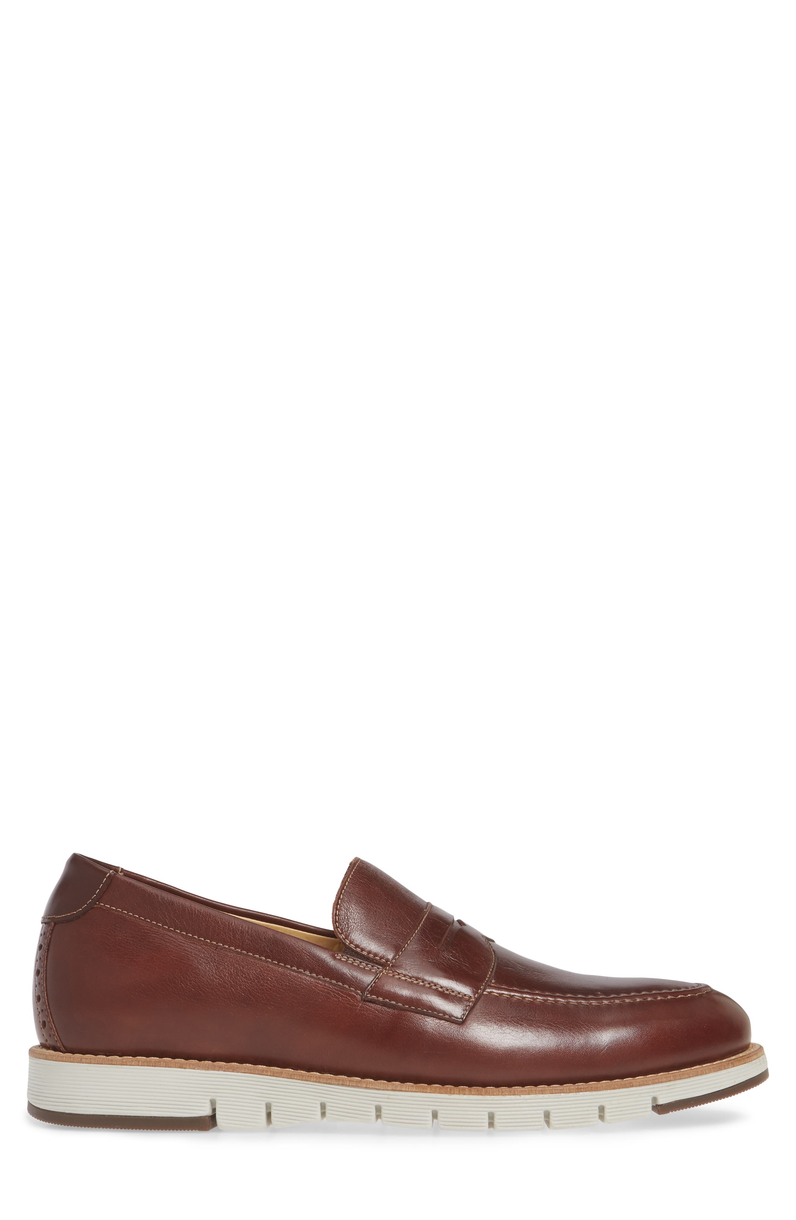 Martell Penny Loafer, Alternate, color, MAHOGANY
