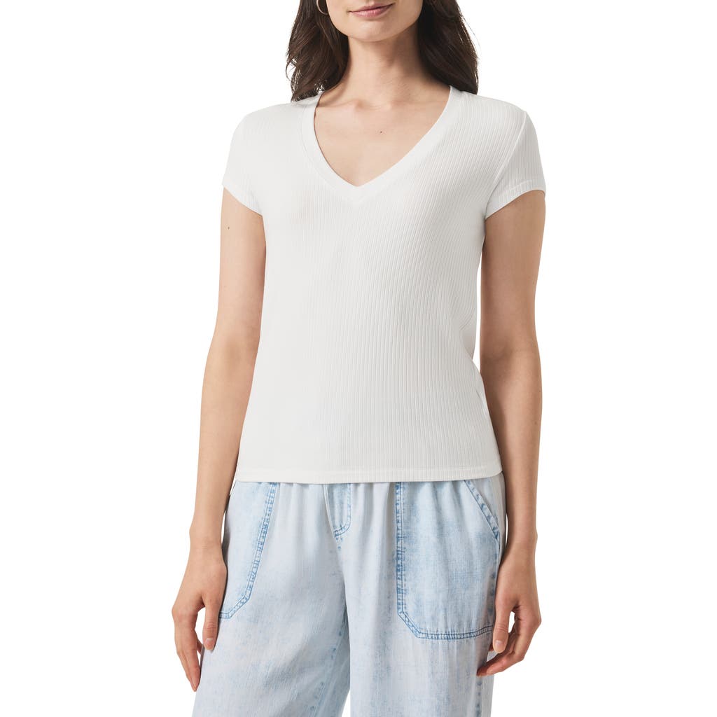 Splendid Hailey Rib V-neck Top