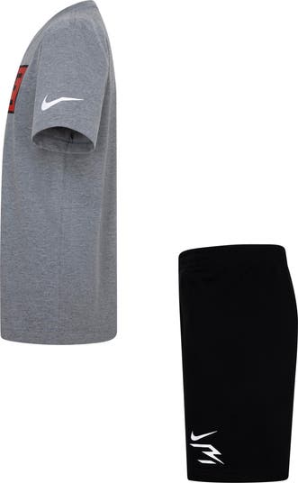 Kids' Plate Logo Graphic T-Shirt & Shorts Set