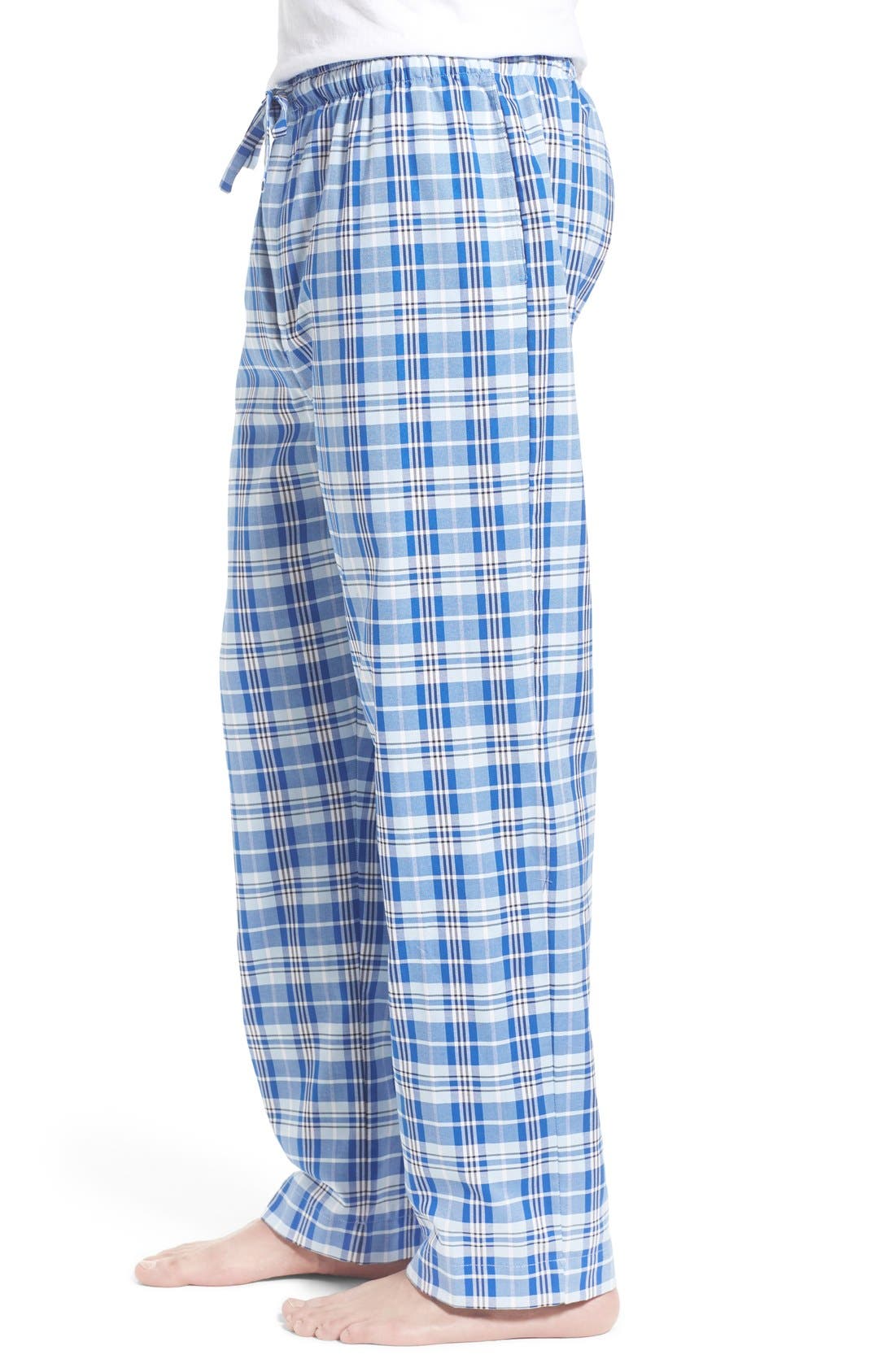 Derek Rose 'Palermo 3' Plaid Cotton Lounge Pants (Men) | Nordstrom