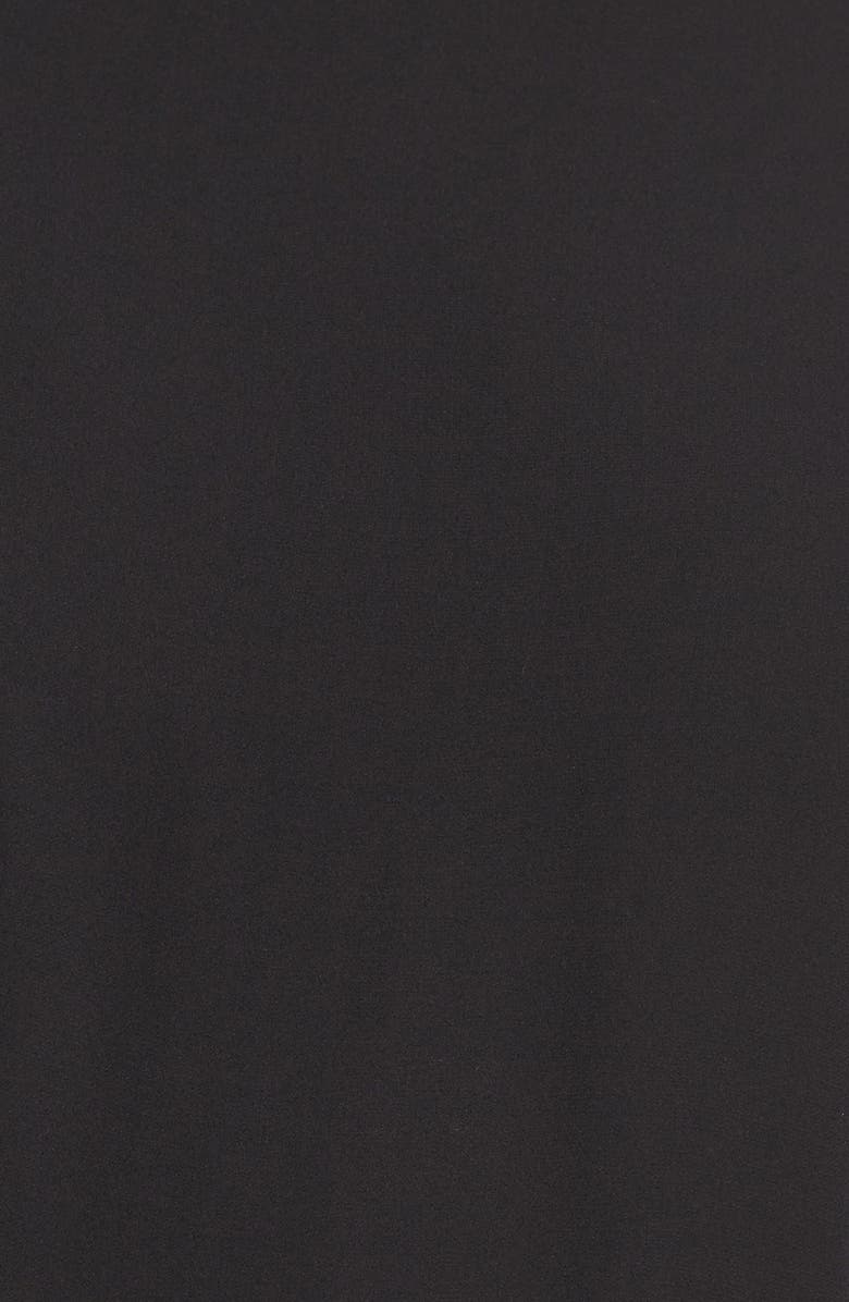 Eileen Fisher Silk Georgette Crepe Midi Dress, Alternate, color, 