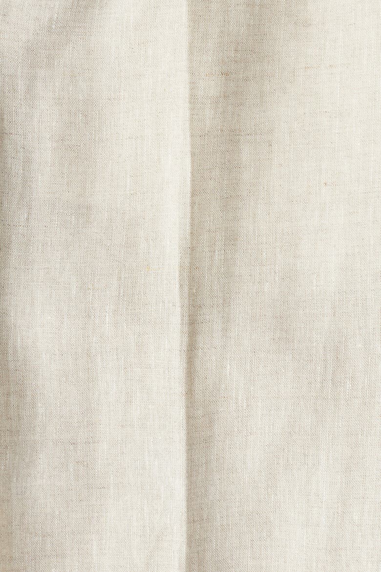 Slim Fit Linen Suit Trousers, Alternate, color, Light beige