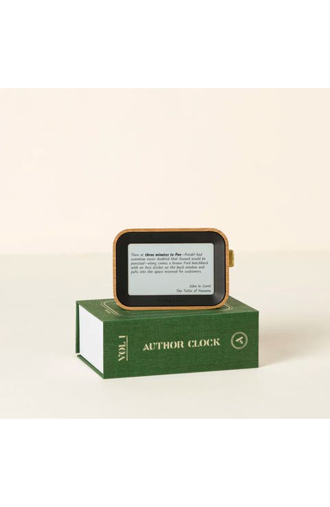 Literary Clock by Author Clock